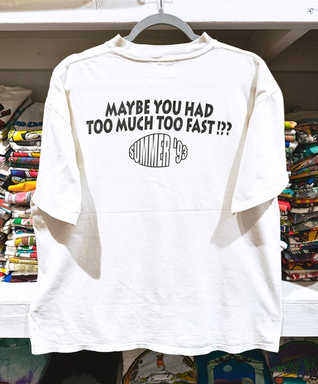 Rare Grateful Dead 1993 Summer Tour Lot T-Shirt - Fits XL