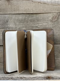 Image 4 of Small Traveler's Notebook, Hand-marbled Nonpareil