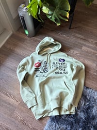 Image 1 of Green Pillow Talk Hoodie 