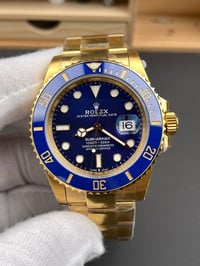 Image 2 of Rolex Submariner Gold e Blu