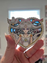 Image 3 of Heart Series Cosmos enamel pin 