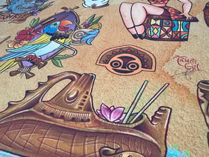 Image of Disney Inspired Traditional Tattoo Flash Sheet: D04 11x14