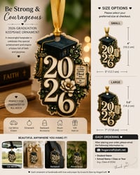 2026 Graduation Keepsake Ornament