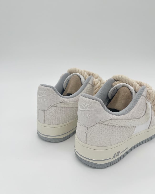 ‘WHITE PYTHON’ AF1’s 