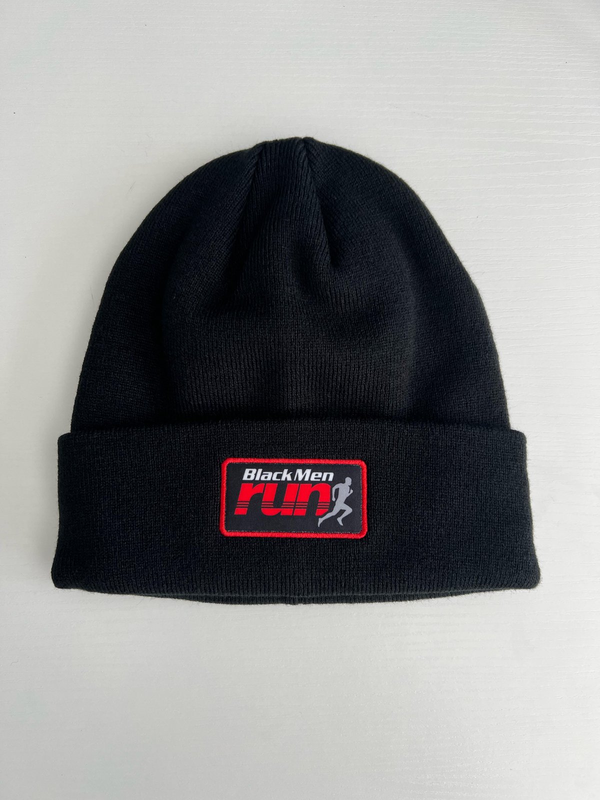 Red Logo Cuff Beanie