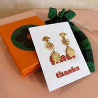 Image 3 of Daisy Circle Drops - Fine Thanks