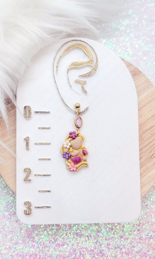 Image of Lantern Glow Princess Earrings 