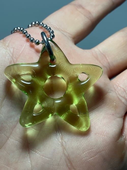 Image of lime green star