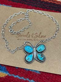 Image 1 of Butterfly Necklacr