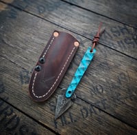 BROKEN ARROW • turquoise trustone with copper web