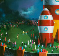 Image 3 of The Reluctant Spaceman (larger Giclee print)