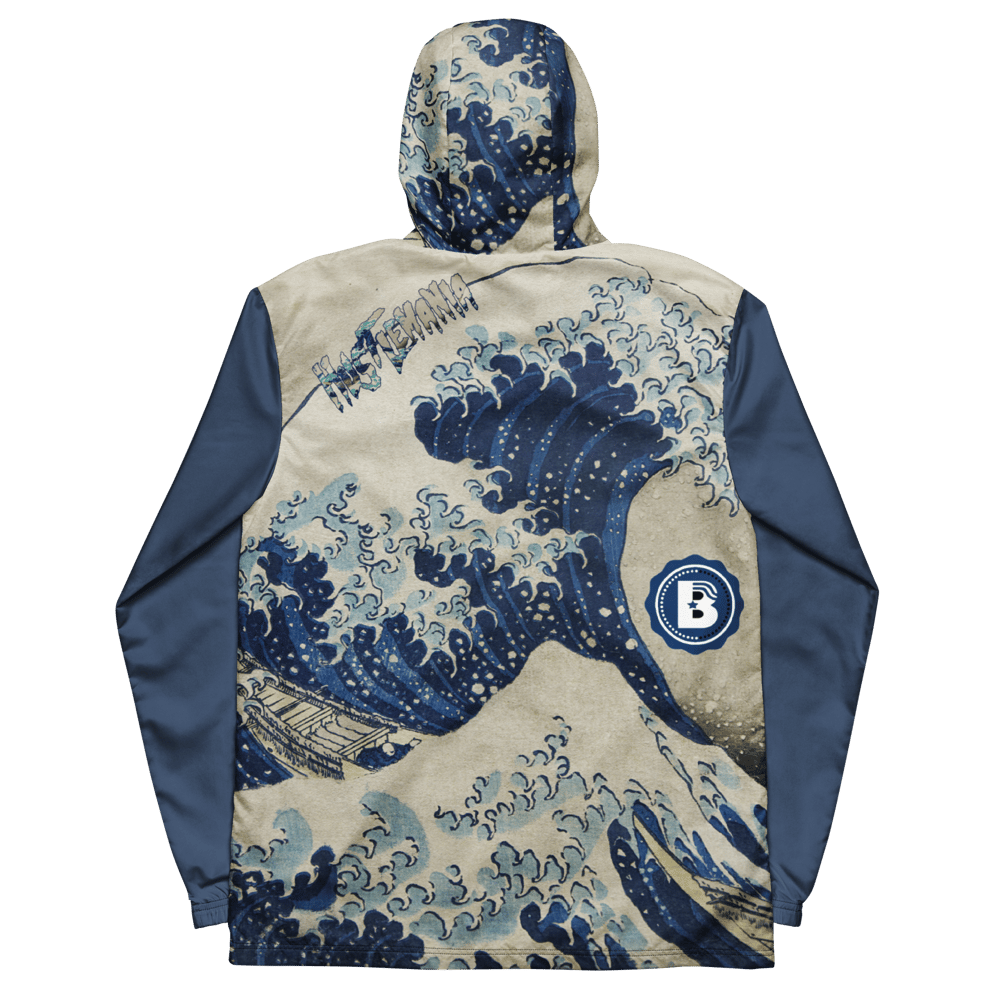 Image of Katsushika Hokusai X HarleyHustle "WAVES" windbreaker