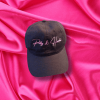 Image 1 of Pretty & Humble Signature Cap Black