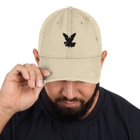 Image 1 of Distressed UNISEX DIVINELY PROTECTED Dad Hat