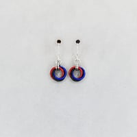 Image 9 of Pride Flag Moebius Earrings