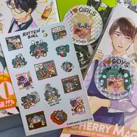 Image 1 of yaoi yuri stickers