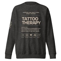 Image 4 of Sweatshirt - tattoo therapy