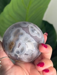 Image 6 of MOZAMBIQUE SWAZI AGATE SPHERE M