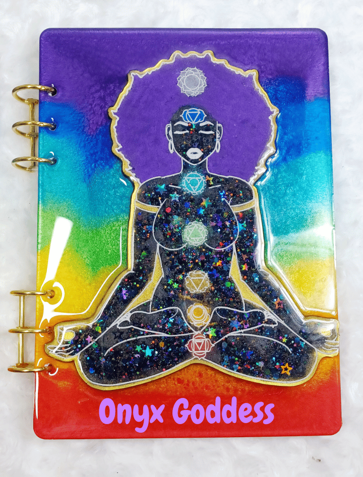 Image of "Chakra Goddess" Notebook