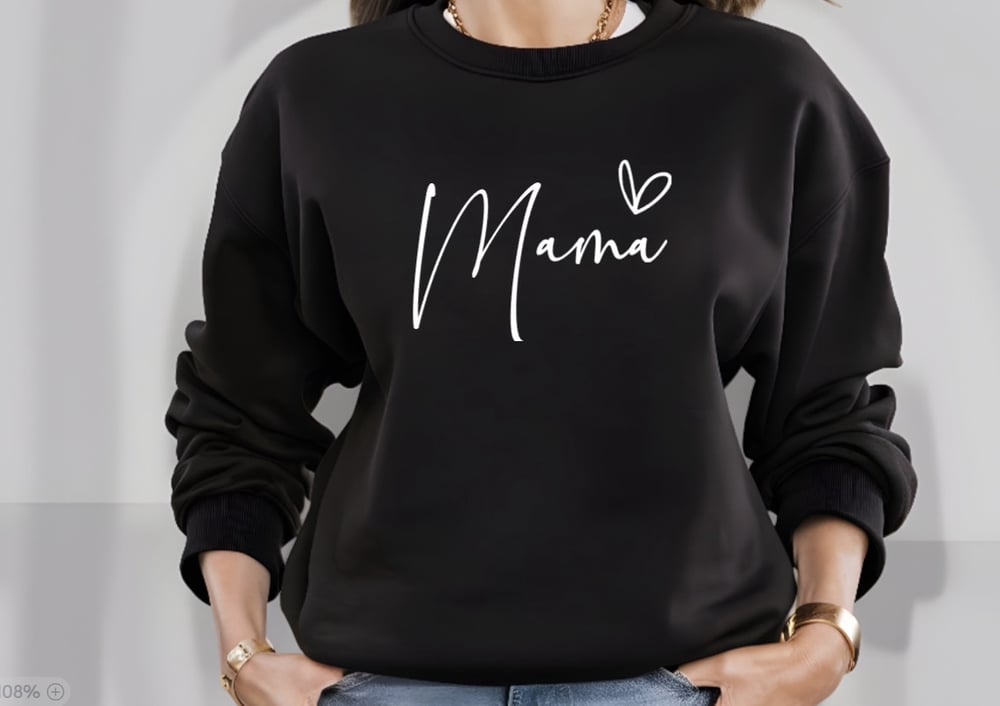 Personalized Mama/Mommy Sweatshirt