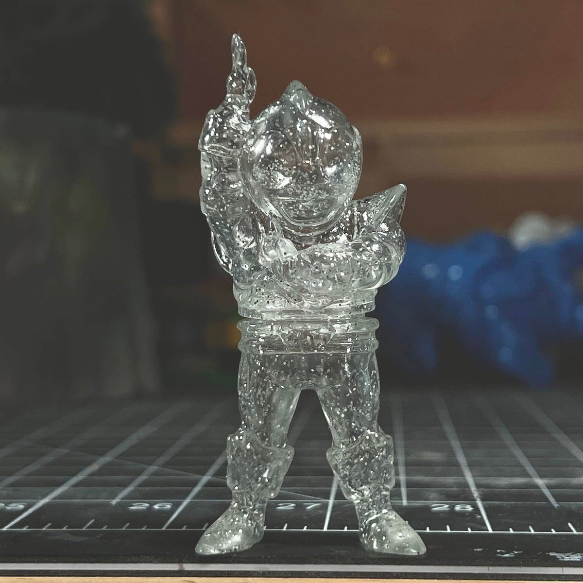 Image of Chogokin Warrior Battle Stance Clear Glitter
