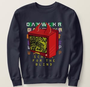 Image of NwN- Television: School for the Blind Heavyweight Crewneck sweatshirt