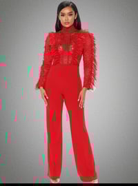 SHARON RED JUMPER 