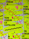 Papier Grande Ourse / Affiche "TON COEUR LE COTILLON"