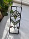 Image of Small folk flower - clear waterglass