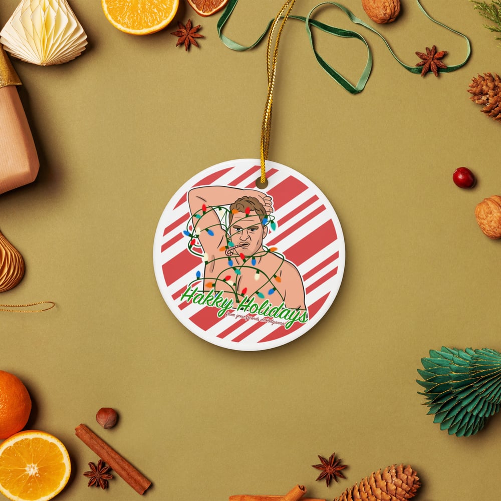 hakky hollidays - ceramic tree ornament