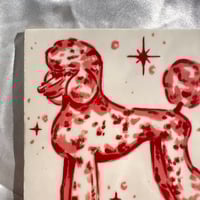 Image 2 of Pink Poodle Tile