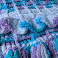 Image 2 of cool colours cotton skirt