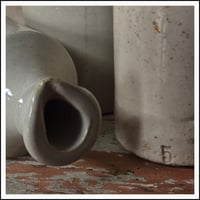 Image 2 of Antique ironstone ink pots (medium)