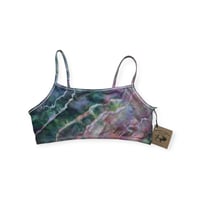 Image 1 of XL/XXL (42) Bralette in Bold Geode Ice Dye