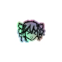 Image 2 of Holographic BREADGIRL stickers