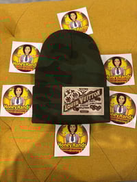 Camp LV w/ Cream Beanie