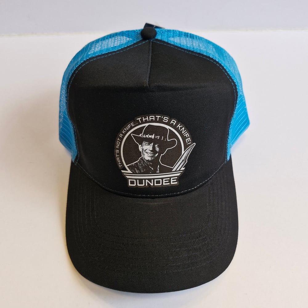 Image of Crocodile Dundee Inspired Trucker Cap Hat