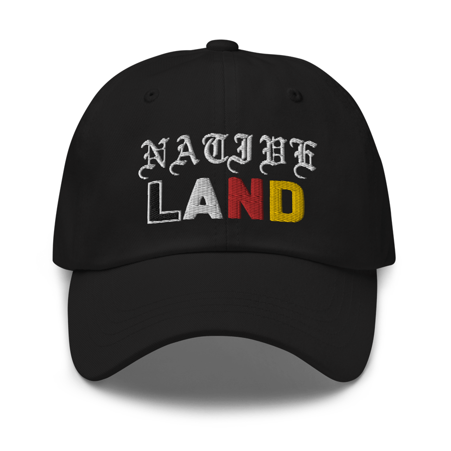 Image of LOWER AZ NATIVE LAND Black Dad hat