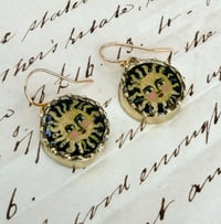 Image 1 of Smiling Sun Earrings 