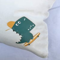 Image 5 of 2/4/6pcs 18"x18" Sublimation Pillow Cover Blanks , Soft Velvet Cushion Cover for Sofa, Heat Transfer