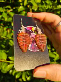 Image 2 of Amber Earing Set