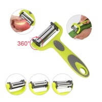 Image 13 of 3 In 1 Rotary Peeler Fruit Vegetables Cabbage Graters Salad Carrot Potato Slicer Kitchen 