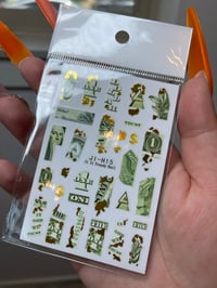 Image 3 of Money sticker sheet