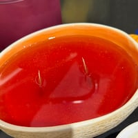 Image 3 of sweet pea + melon scented candle