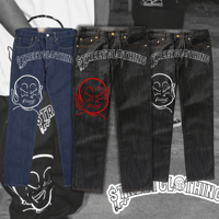 Image 2 of STREET GOON RAW BLACK JEANS