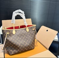 Image 2 of NF - Brown monogram (all sizes)