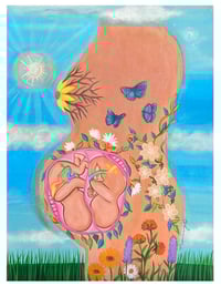Image 1 of “My double blessing” print 