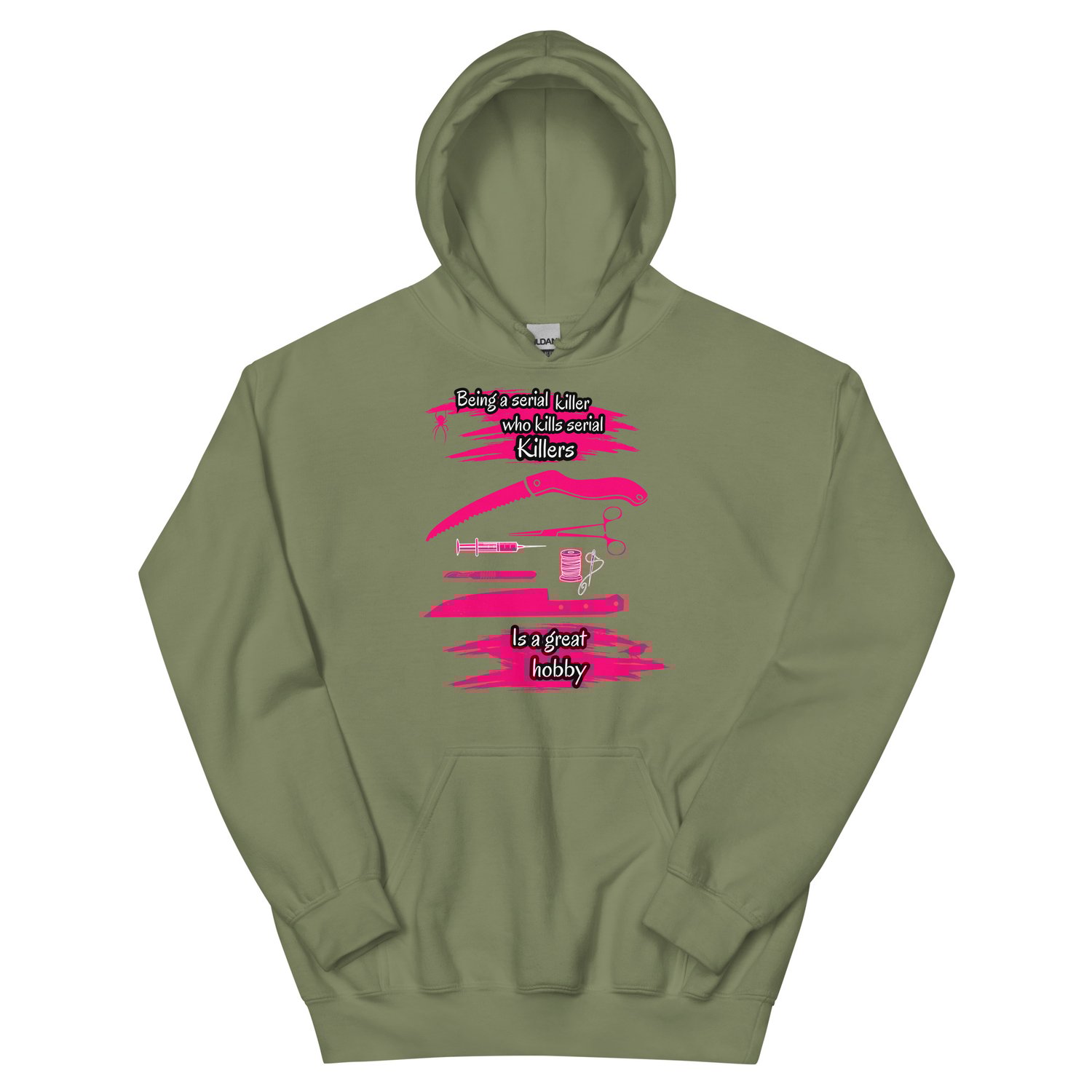 Image of Officially licensed being a serial killer Unisex Hoodie