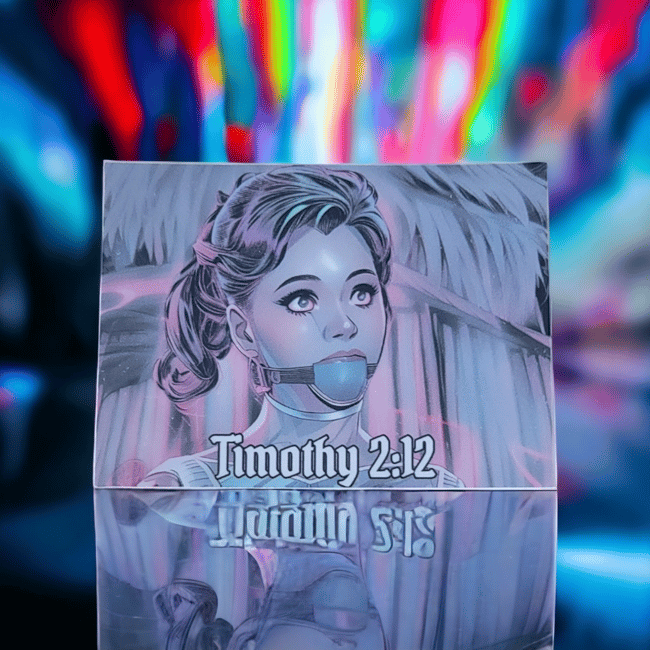 328. Timothy 2:12 Sticker 