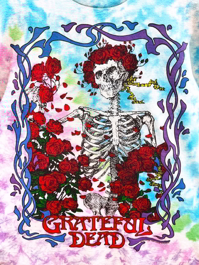 Grateful Dead 1992 Bertha / The Wheel Longsleeve Shirt - Fits L/XL